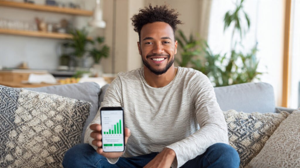 couple planning their investment strategy and discussing beginner investing goals