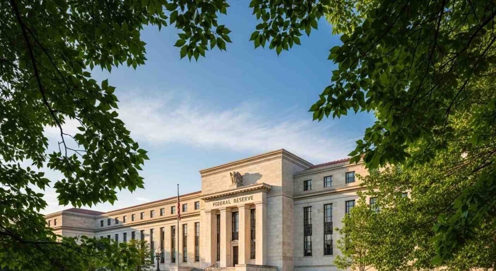 federal reserve building influences stock prices through interest rates