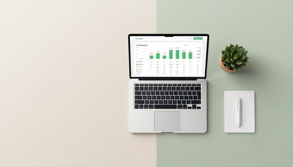 Comparing best brokerage accounts for beginners at home desk